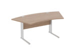 Elite Optima Plus Fixed Height Radius Reception Desk-6115