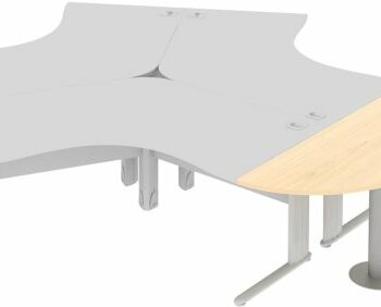 Elite Optima Plus 120 Degree Workstation Meeting Extension-0