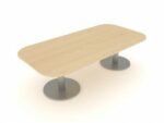 Elite Optima Plus Double D Ended Conference Table-0