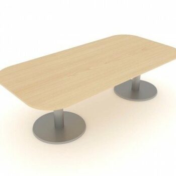 Elite Optima Plus Double D Ended Conference Table-0