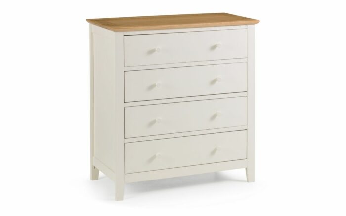 Julian Bowen Salerno 2-Tone 4 Drawer Chest-0