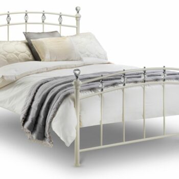 Julian Bowen Sophie Metal Crystal Bed-0