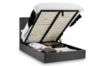 Julian Bowen fabic Sorrento Lift-up Storage Bed-slate grey linen-6080