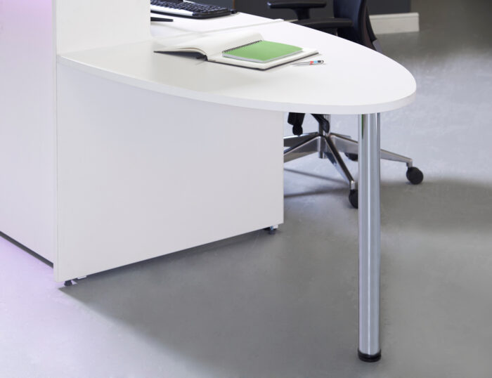 Dams Welcome Compact Smart Reception Desks Optional LED-6276