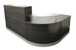 OI Complete Reception Counter Black Walnut Light Oak Beech or Anthracite -0