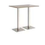 DAMS Brescia rectangular poseur table with flat square base 1200mm x 800mm-35547