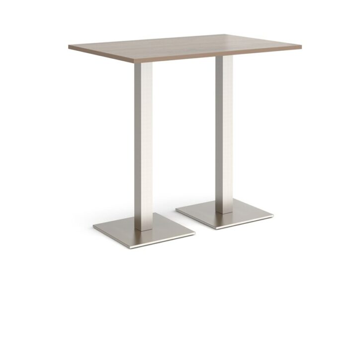 DAMS Brescia rectangular poseur table with flat square base 1200mm x 800mm-35547