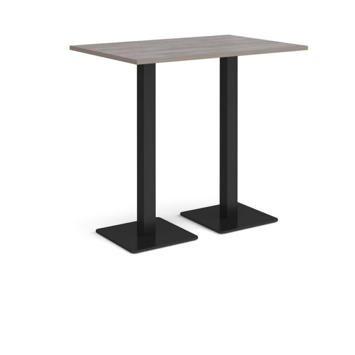 DAMS Brescia rectangular poseur table with flat square base 1200mm x 800mm-35542