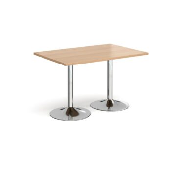 DAMS Genoa rectangular dining table with trumpet base-0