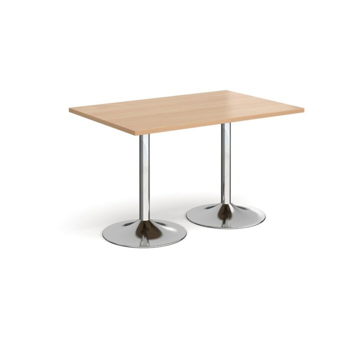 DAMS Genoa rectangular dining table with trumpet base-0