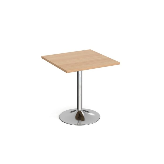 DAMS Genoa square dining table with trumpet base-0