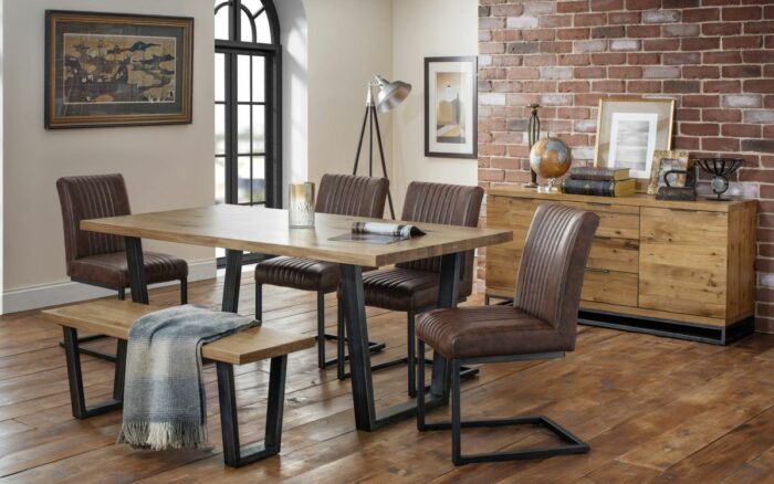 julian bowen Brooklyn Dining Table-6451