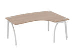 Callisto Bow Fronted Crescent Workstation-0