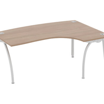 Callisto Bow Fronted Crescent Workstation-0