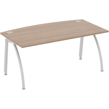 Callisto Bow Fronted Rectangular Desk-0