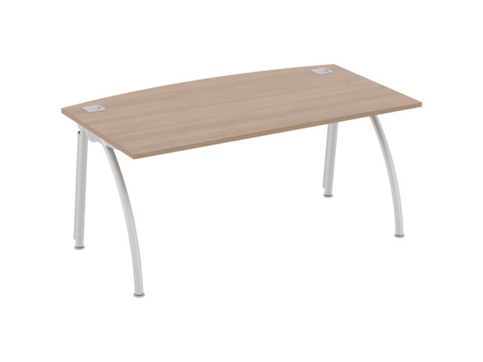 Callisto Bow Fronted Rectangular Desk-0