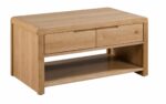 Julian Bowen Curve Oak Coffee Table-0