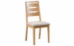 Julian Bowen Curve oak Dining Chair-0