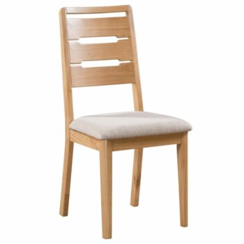 Julian Bowen Curve oak Dining Chair-0