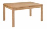 Julian Bowen Curve oak Extending Dining Table-6502
