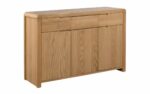 Julian Bowen Curve oak Sideboard-0