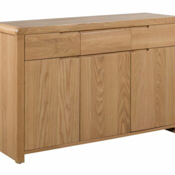 Julian Bowen Curve oak Sideboard-0