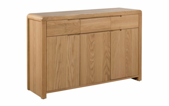 Julian Bowen Curve oak Sideboard-0