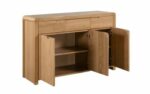 Julian Bowen Curve oak Sideboard-6518