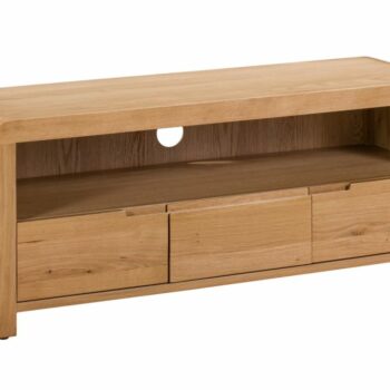Julian Bowen Curve Oak TV Unit-0