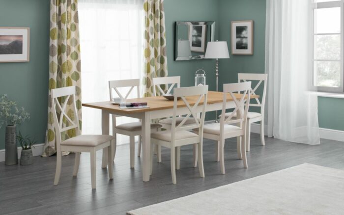 Julian Bowen Davenport Extending Dining Table-6522