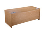 oi Alto Executive Bow Fronted Desk in crown cut oat or American Black Walnut-6379