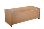 oi Alto Executive Bow Fronted Desk in crown cut oat or American Black Walnut-6381