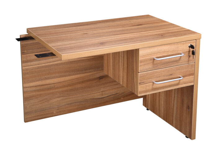 oi Alto Executive Bow Fronted Desk in crown cut oat or American Black Walnut-6389