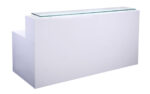oi-White Gloss Reception Counter-0