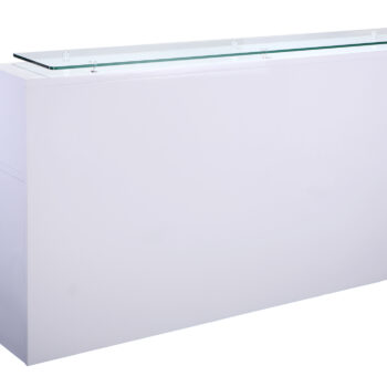 oi-White Gloss Reception Counter-0