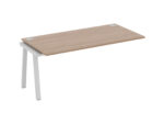 Elite Linnea Rectangular Desk With Shared Inset Leg 800mm Deep-0
