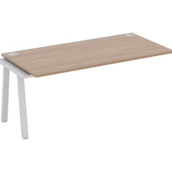 Elite Linnea Rectangular Desk With Shared Inset Leg 800mm Deep-0