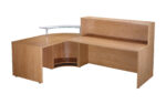 OI Complete Reception Counter Black Walnut Light Oak Beech or Anthracite -6616