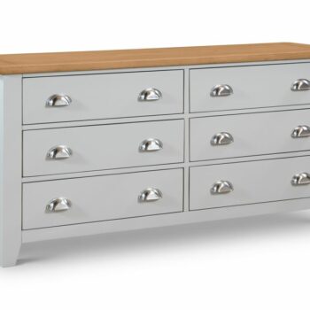 Julian bowen Richmond 6 Drawer Wide Chest-0