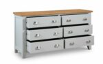 Julian bowen Richmond 6 Drawer Wide Chest-6429