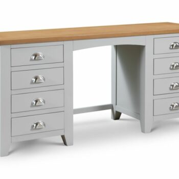 Julian bowen Richmond Twin Pedestal Dressing Table-0