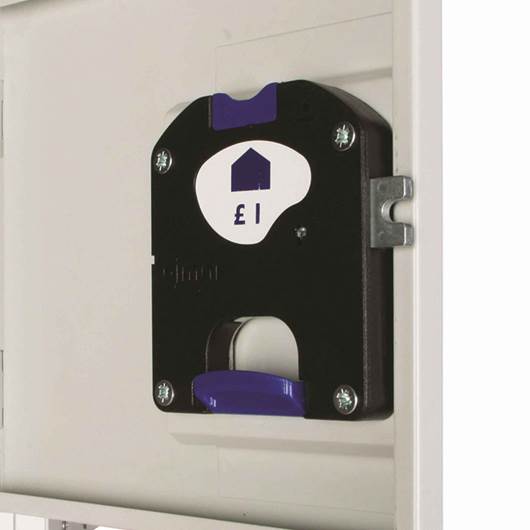 Metal 4 Door Personal Storage Locker-7247