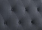 birlea fabric Balmoral Bed grey velvet-7731