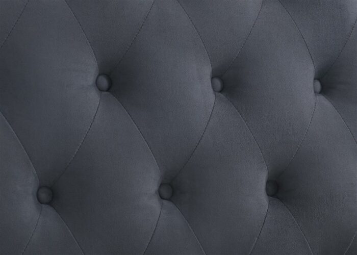 birlea fabric Balmoral Bed grey velvet-7731