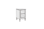 birlea Elysee Mirrored 2 Drawer Bedside-6682