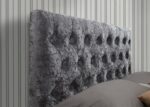 birlea fabric Cologne Ottoman Bed steel crushed velvet or grey-7727