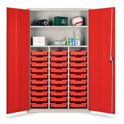 Metal High Capacity Tray Storage Cupboards-0