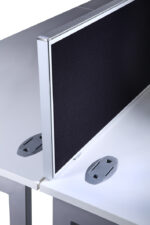 oi Desk Mounted Aluminium Screens Choice of Lengths-6676