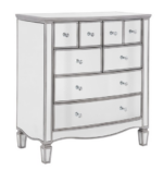 Birlea Elysee Mirrored Merchant 8 Drawer Chest-0