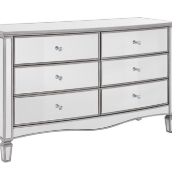 birlea Elysee Mirrored 6 Drawer Chest-0